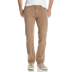 7 For All Mankind Tan Slimmys